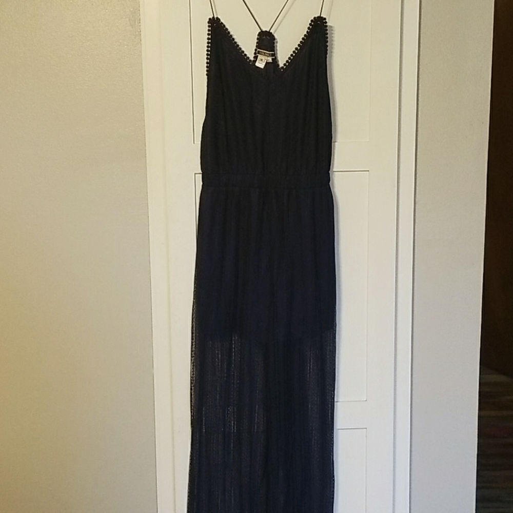 4/ $20 ⭐Navy Blue, Lace Jumpsuit